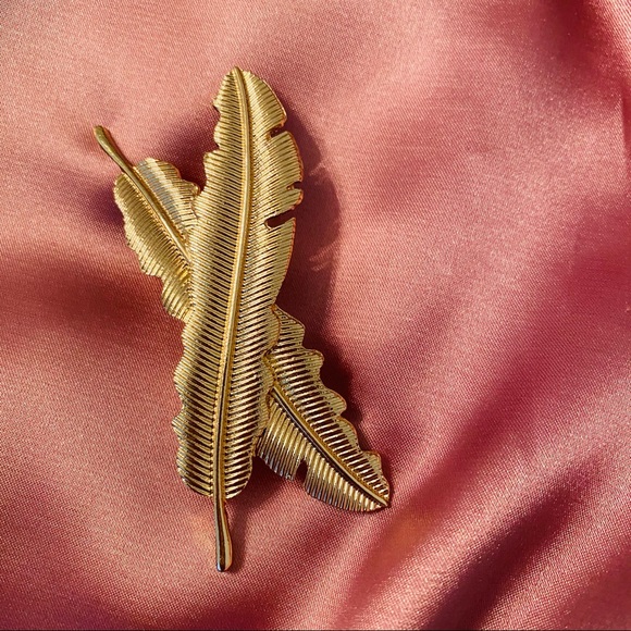 💕💕Last one Golden Cross Feather Hair Pins Clips - Picture 6 of 7